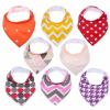 baby bibs for girls and boys, baby bibs for drooling teething